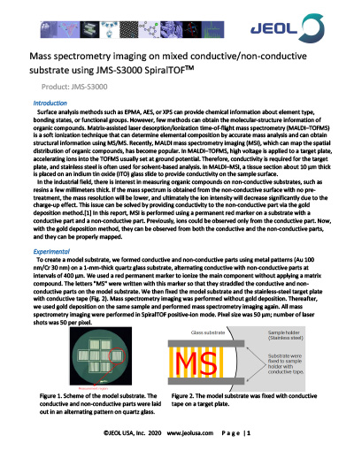 MSI on mixed conductive non-conductive substrate using S3000 - MSTips - 288